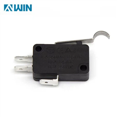میکرو سوئیچ 16 آمپر با اهرم