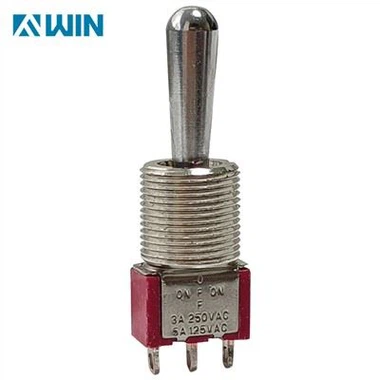 3 پین روشن-خاموش-روشن سوئیچ روشن