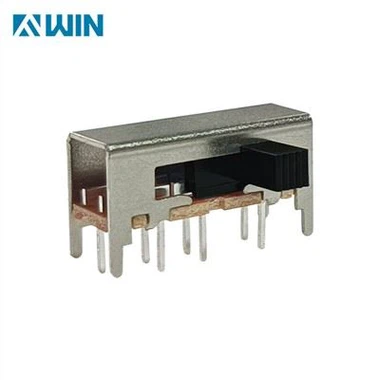 3 موقعیت 8 پین سمت راست زاویه سوئیچ اسلاید