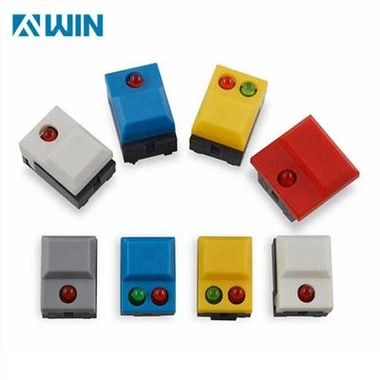 دکمه فشاری لمسی روشن شده الکترونیک صوتی