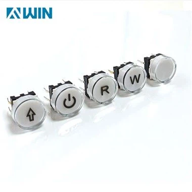 دکمه فشاری روشن لحظه ای