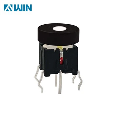 سوئیچ تاکت روشن با LED قرمز در داخل