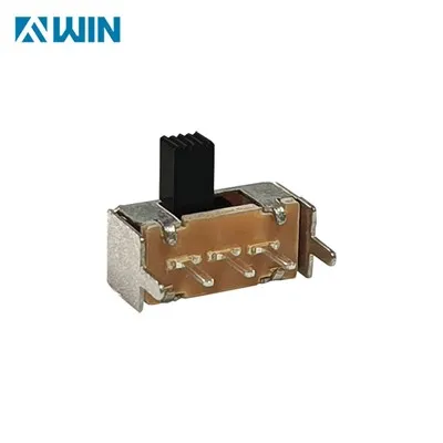 سوئیچ اسلاید نصب PCB با زاویه راست 3 پین
