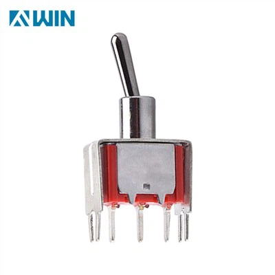 سوئیچ جابجایی مینیاتوری نصب PCB عمودی